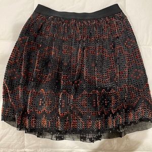 Fossil Velvet Skirt